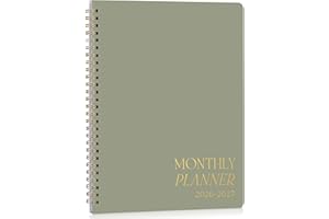 Beautiful 2026-2027 Monthly Planner and Calendar Book - To Do List Notebook That Easily Organizes Your Tasks to Boost Product