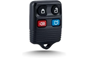 Keyless Entry Remote Car Key Fob Car 4 Button Replacement for CWTWB1U212 Fits for 1999-2010 Ford Mustang Taurus