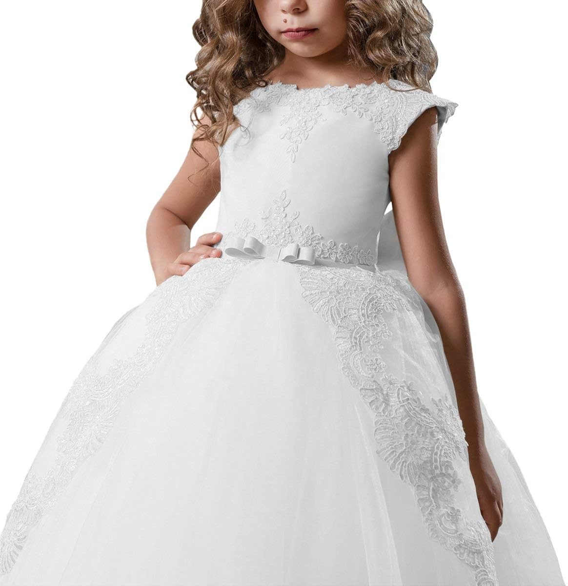 fancy flower girl dresses