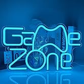 RuCvixkt Game Zone Neon Sign,Gamer Neon Light for Game Room Decor,Gaming Neon Light Signs Gift for Teen Boys Room Decor with USB Powered