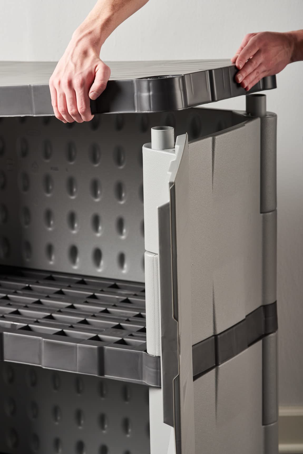 Rubbermaid Freestanding Storage Cabinet with Doors 18