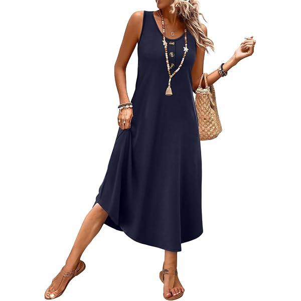 tuduoms Maxi Sleeveless Dress and Shrug Set for Women