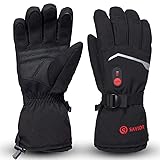 SAVIOR HEAT Heated Gloves, Unisex Rechargeable