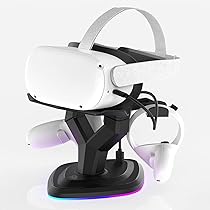 Amazon.com: AMVR VR Headset Stand Charging Dock for Oculus Quest 2 