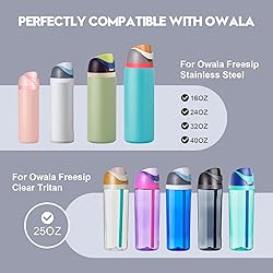 Ruzkq Replacement Lid for Owala Freesip, Compatible