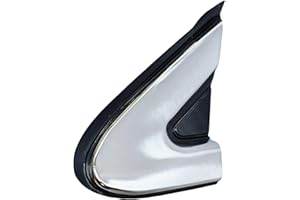 Swzld Left Side Mirror Triangle Trim Compatible with Hyundai Santa Fe 2019-2023 Mirror Fender Corner Trim, 86190-S1100 Driver Side LH