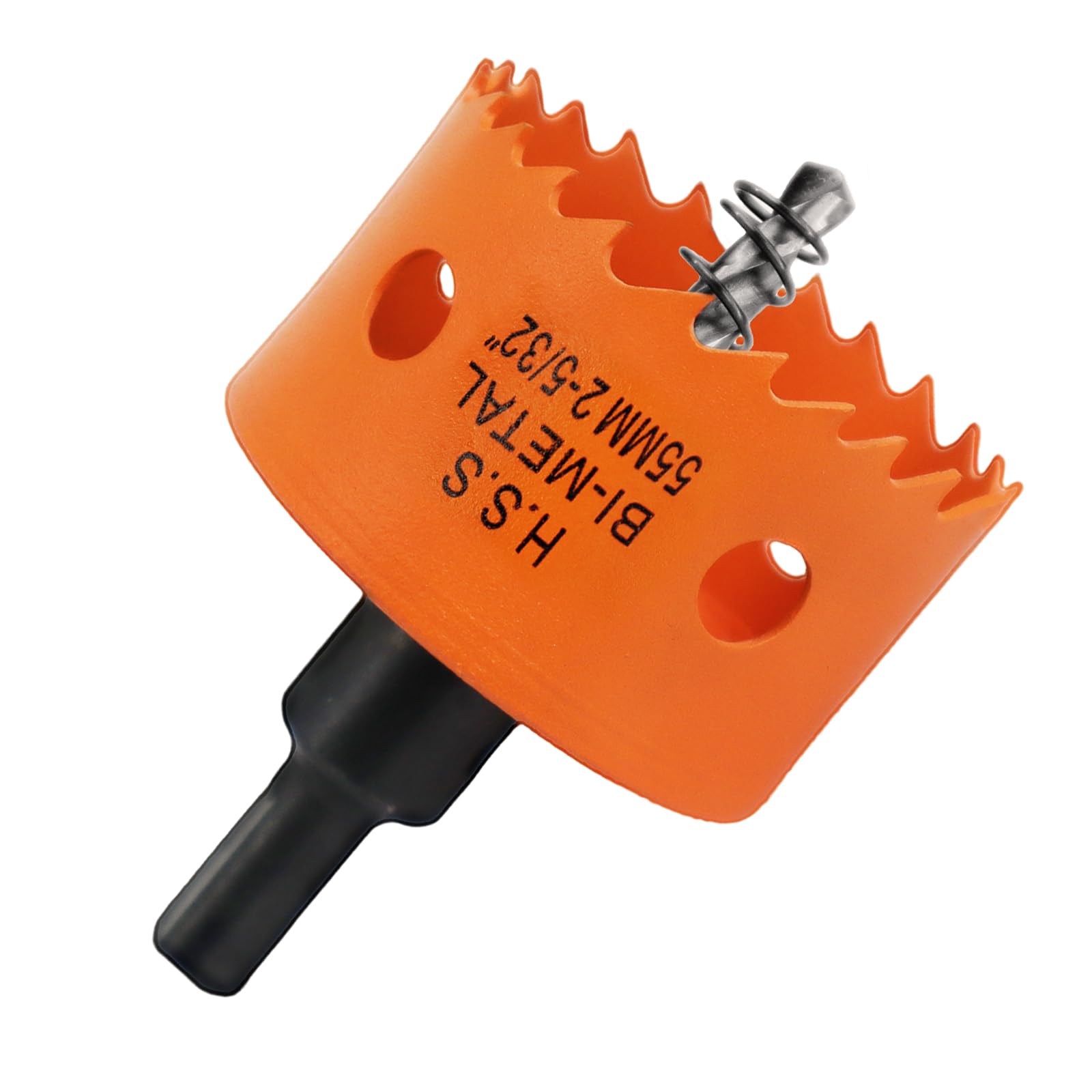 50mm Hole Saw, 1-31/32'' HSS Bi-Metal Hole Cutter with Arbor, Cutting Depth 32 mm, Hole Saw Drill Bit for Cutting Wood, Plywood, Plastic, Drywall, Thin Metal Sheets