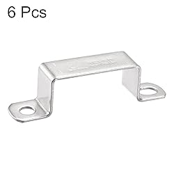 uxcell U Shaped Connector Bracket 23 x 51.5mm 304