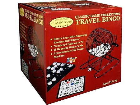 Travel Bingo Game Set