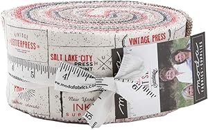Sweetwater The Print Shop Jelly Roll 40 2.5-inch Strips Moda Fabrics 5470JR