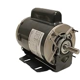 Marathon B319 Fan and Blower Motor, Single/Split Phase, Protection - Auto, 3/4 hp, 1725 RPM, 115/208-230V, 10.0/5.2-5.0 amp