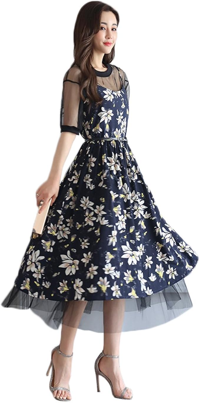 two piece midi dress set