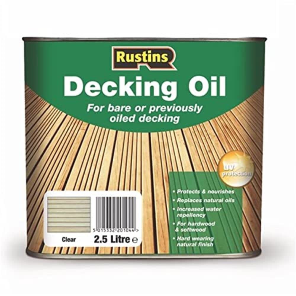 RUSTINS DOCD2500 2.5L Decking Oil - Natural Cedar