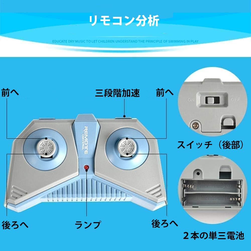 Amazon Obest 多機能ロボットサメ Rc サメ サメ おもちゃ 電動おもちゃ 2 4g Usb充電 防水設計 遠隔操作 夏対策 プレゼント ラジコン ドローン 通販