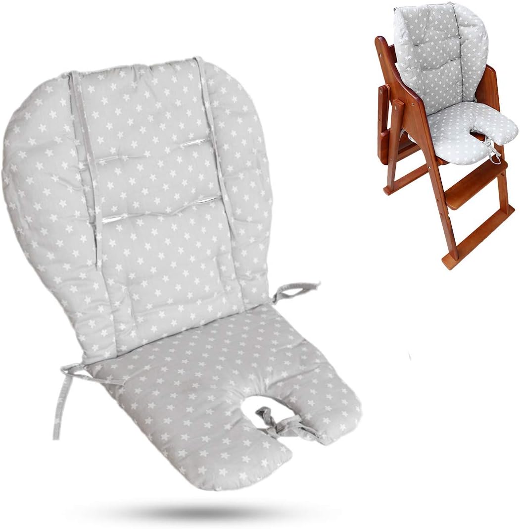 Ywoworld High Chair Cushion, Large Thickening Baby High Chair Seat