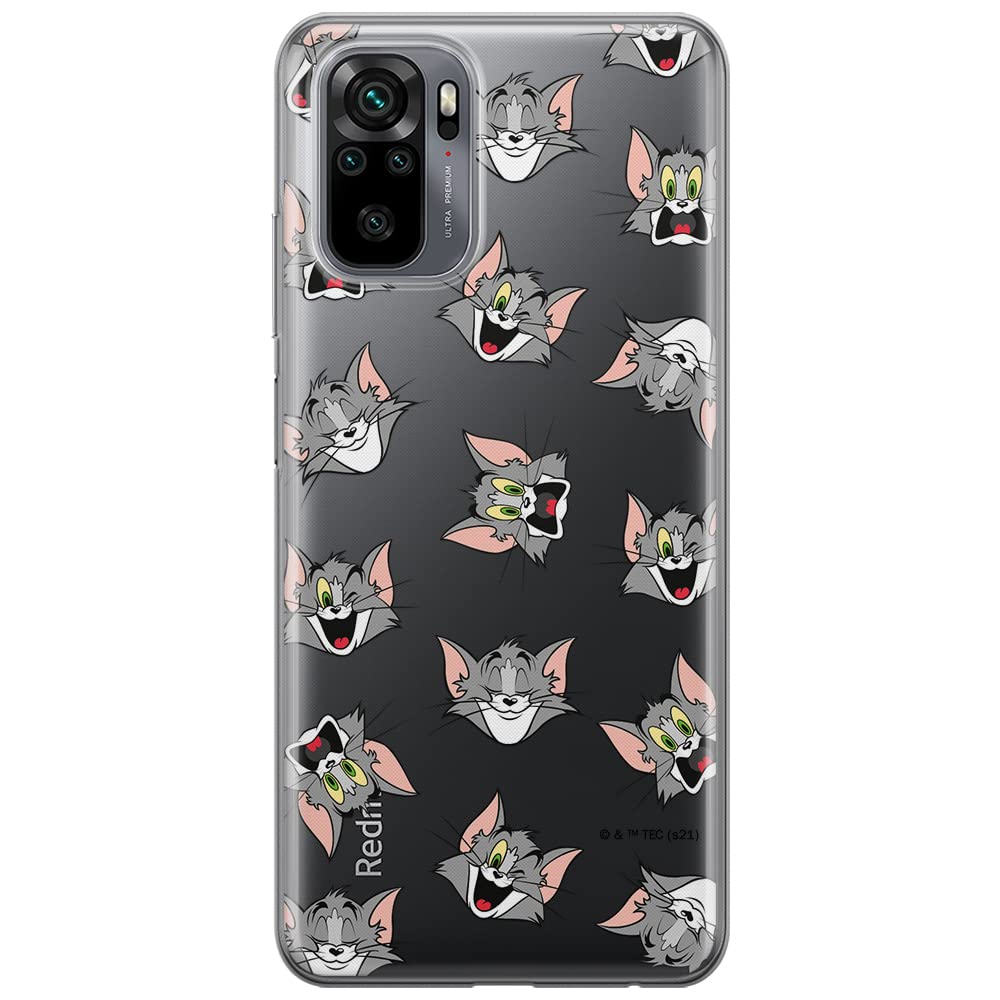 ERT GROUP mobile phone case for Xiaomi REDMI NOTE 10/ 10S original and officially Licensed Tom & Jerry pattern 007 optimally adapted to the shape of the mobile phone, partially transparent