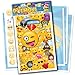 Smiley Universe: Emoticon Loot Bags, Pack of 50; Trick or Treat Bags for Kids