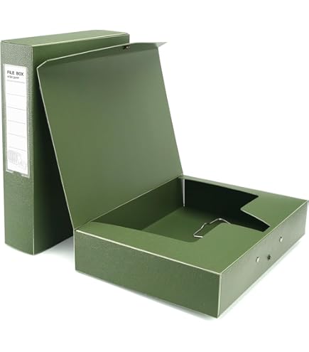 【新品・9個】LEITZ Archive BoxライツGeneral View Amazon.com: Leitz Premium archive box with flap, 10 pieces, 100