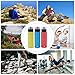 SHOKE Collapsible Water Bottle Soft Silicone Portable with Leak Proof for Sports Traveling BPA Free 19/25 Ounce