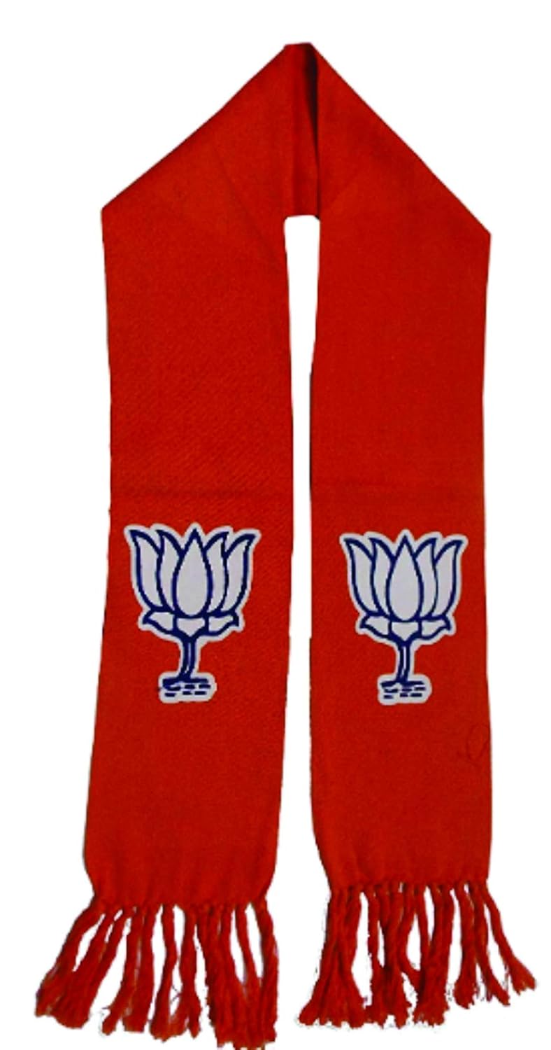 Dhwaj Flag Bjp Flag Color Scarf Printed Amazon In Garden Outdoors