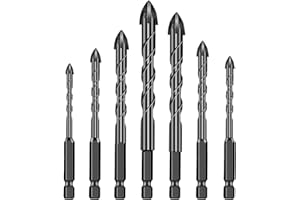 Bit Set for Drill - Quick Change Drill Bits, Shock Resistant Anti Slip Socket, Precise Metal Drilling Tool, Durable Accessory