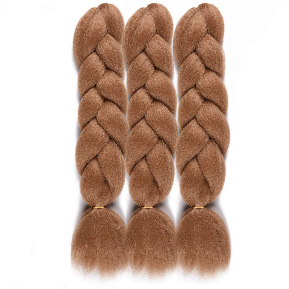 Amazon Com Wome Hair 3pcs Lot 24inch Kanekalon Synthetic Jumbo