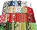 10 Fat Quarters - Christmas Assorted Fat Quarter Bundle Holiday Festive Winter Quality Quilters Cotton Fabrics M227.04