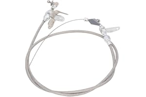 Kickdown Cable Stainless Steel 158cm Length Throttle Wire Replacement for 727 Transmissions 62in Length Throttle Wire Stainle