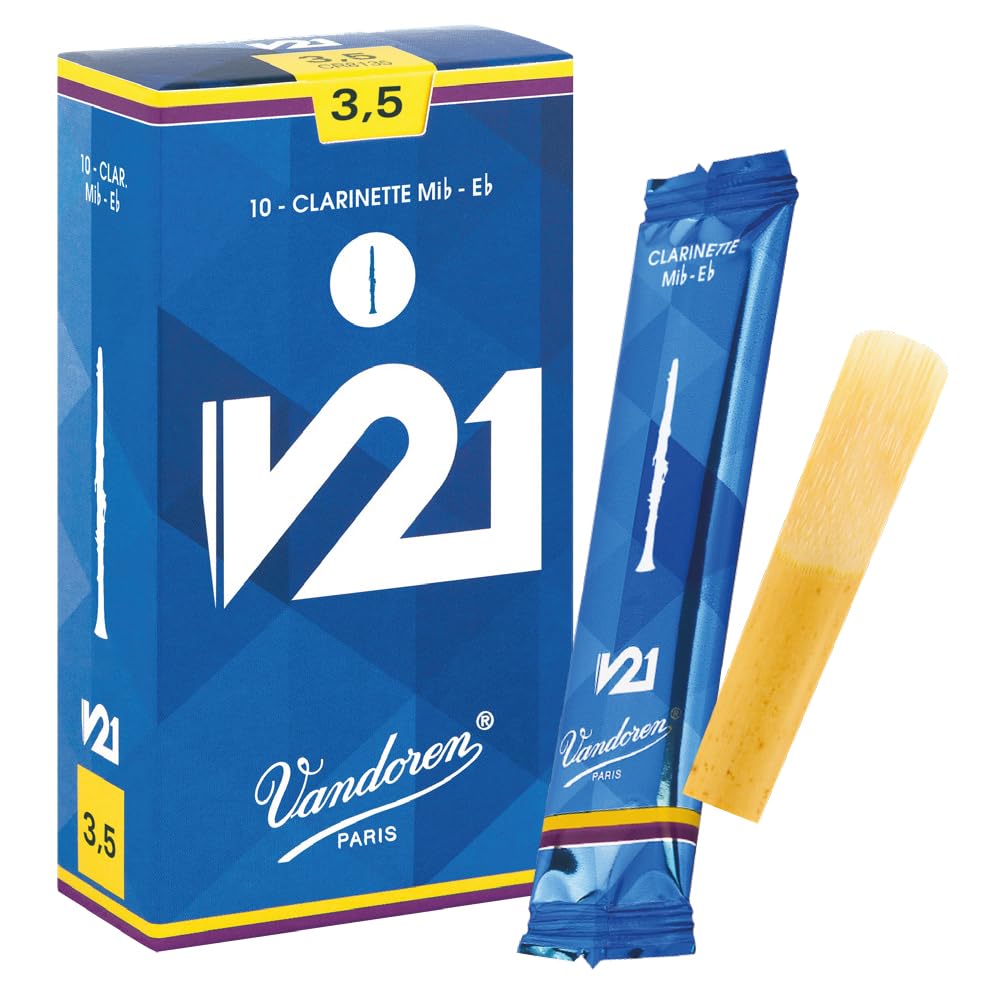 Vandoren V21 Eb clarinet reeds, box of 10 - Strength 3,5
