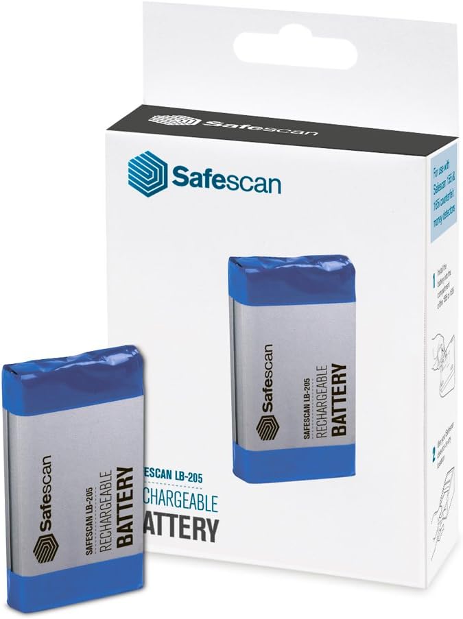 Safescan LB-205 Rechargeable Battery that Powers The Safescan Money Scales