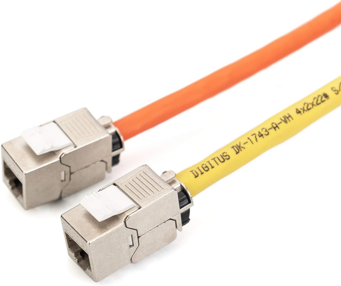 Digitus Keystone module Cat-6A Shielded, 24 pieces, RJ45 socket, 500 MHz 10GBase-T, AWG 26-22, Design compatible - Image 5