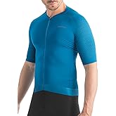 BERGRISAR Men's Cycling Jersey Short Sleeve Ultra-Soft Road Bike Shirt Biking Bicycle Jersey