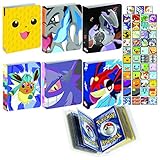 Totem World 6 Inspired Mini Binder Collectors Albums Compatible with Pokemon Cards - Top Load Pocket