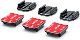 Sametop Helmet Mounts Sticky Pads Flat Curved 3M for GoPro Hero DJI Action view 2