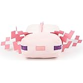 Jay Franco Minecraft Axolotl Plush Pillow Buddy - Super Soft Character Pillow - Polyester Microfiber, 18 Inches