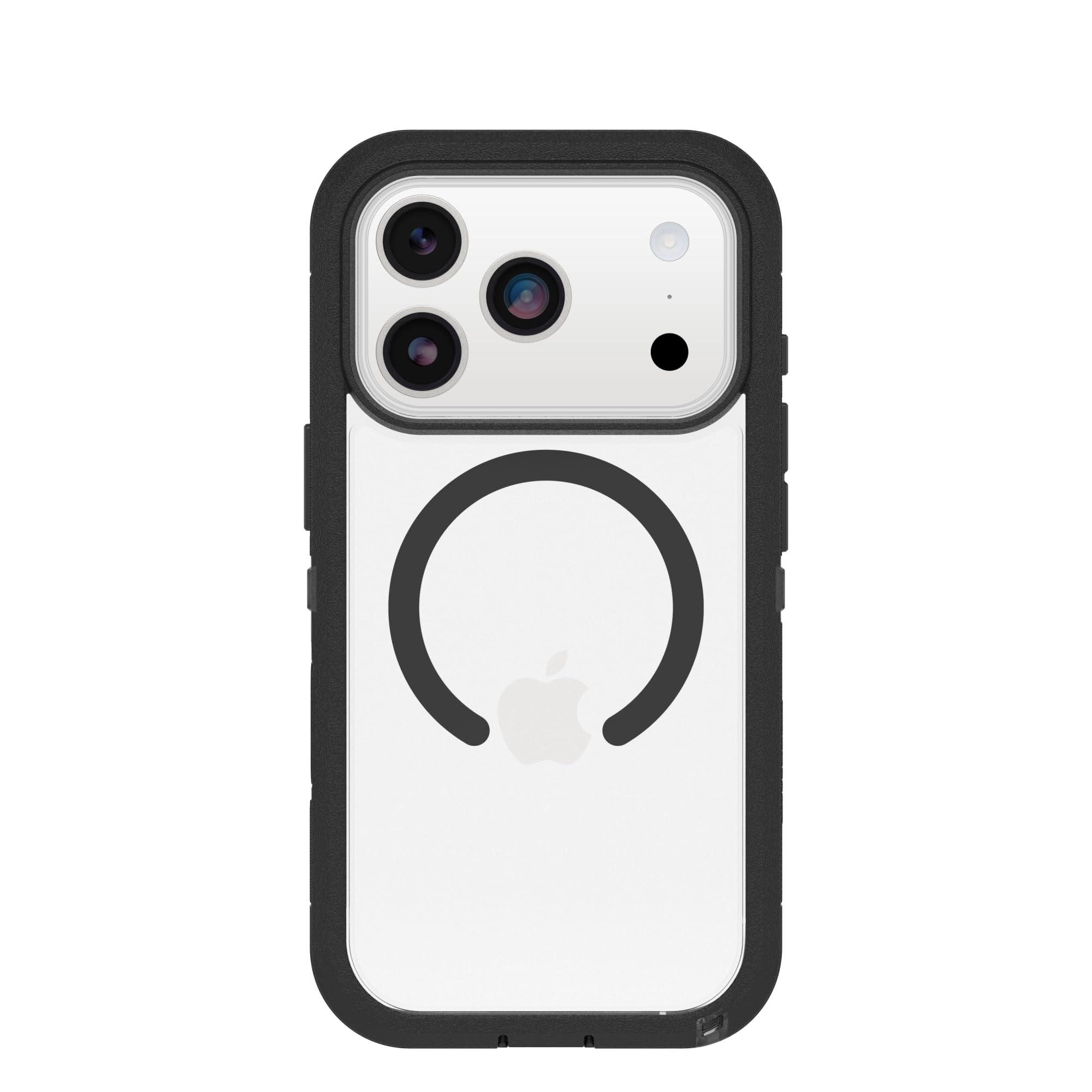 Photo 1 of OtterBox iPhone 17 Pro Defender Series Pro XT Clear Case - Dark Side - Black