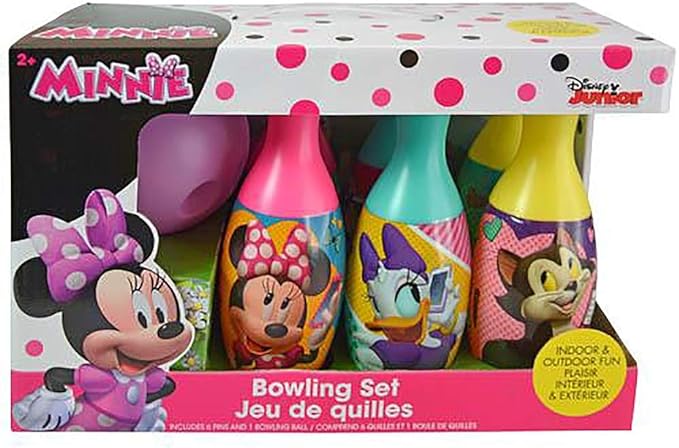minnie mouse bowling set