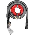 Ripclean BetterExtractor Hose Kit - 25 Ft Water Line, Stainless Steel Tool, Turns Shop Vac Into Carpet/Upholstery Cleaner
