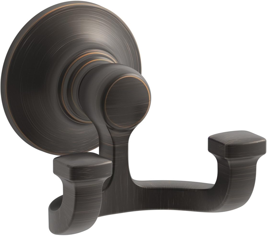KOHLER K-11414-2BZ Bancroft Robe Hook, Oil-Rubbed Bronze