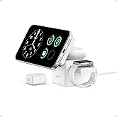 Anker 3-in-1 Cube with Qi2, MagSafe-Compatible Charger, iPhone 17 Wireless Charger, 15W Foldable Fast Charging Stand, for iPhone 17/16 / 15/14, Apple Watch, AirPods (40W USB-C Charger Included)