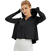G4Free Womens UPF 50+ Sun Protection Hoodie Shirts Lightweight Quick Dry Long Sleeve Zip Jacket with Pocket Hiking Outdoor