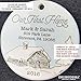 Mommy & Daddy Ornament 2017, New Mother & Father Snowflake Porcelain Ornament, 1st Christmas as Mom & Dad, 3