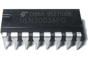 Bestol Tech 10pcs/Lot Black ULN2003APG Transistors Darlington 7-Circuit Sink Driver ULN2003 ULN2003AN DIP-16 IC