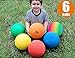 ToysOpoly Playground Balls 8.5 inch Dodgeball (Set of 6) Kickball for Kids and Adults - Official Size for Dodge Ball, Handball, Camps, Picnic, Church & School + Free Pump & Mesh Bag primary