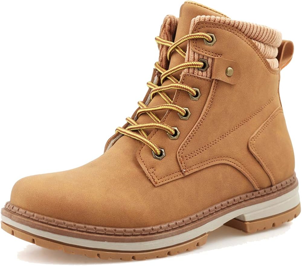 Uttse Women's Outdoor Waterproof LaceUp Ankle Work Boots Amazon.ca