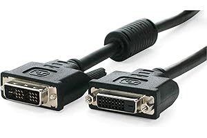 StarTech.com DVI Extension Cable - 15 ft - Single Link - Male to Female Cable - 1920x1200 - DVI-D Cable - Computer Monitor Ca