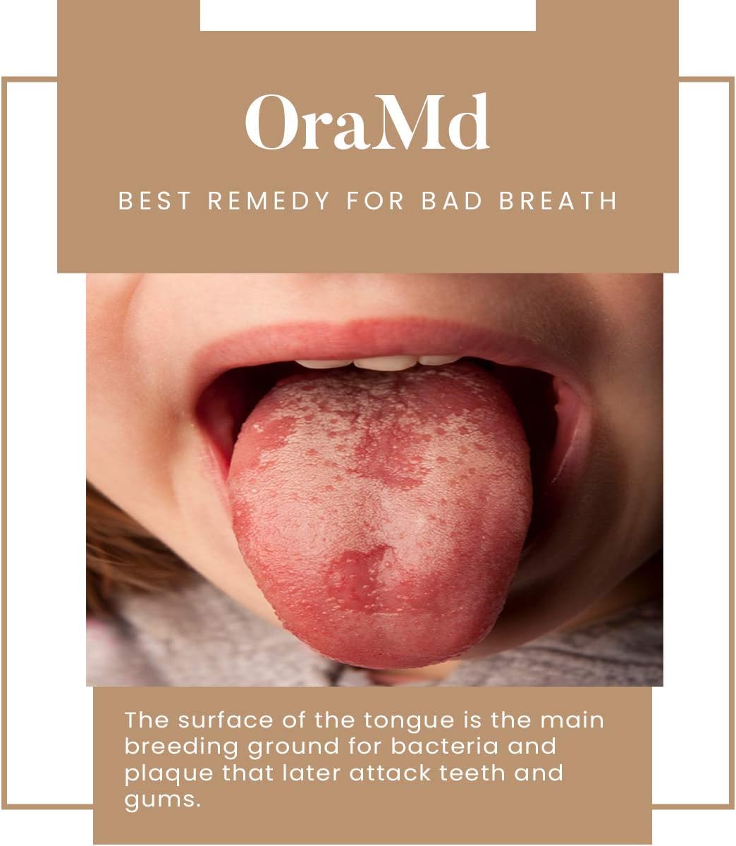 OraMD Original Dentist Recommended Worldwide 100% Pure Breath Freshener for Bad Breath, Halitosis Canker Sores, Gum Boils and Tooth Abscesses - 1 Bottle: Beauty