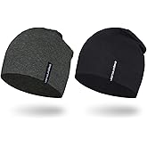 EMPIRELION 9" Multifunctional Lightweight Beanies Hats Snug Fitting, Running Skull Cap Helmet Liner Sleep Caps