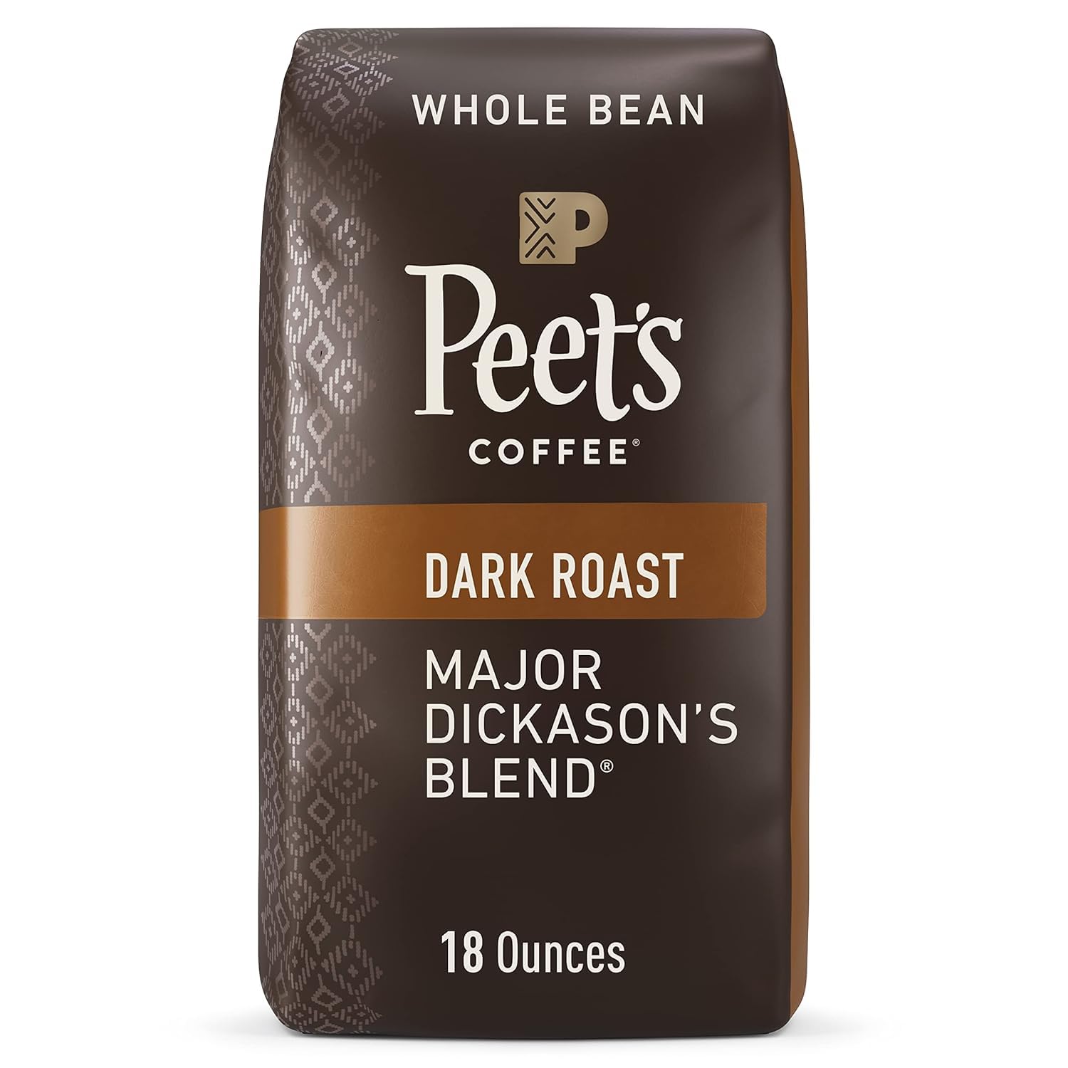 Photo 1 of *** EXP 07.14.2025 ***Peet's Coffee, Dark Roast Whole Bean Coffee - Major Dickason's Blend 18 Ounce Bag