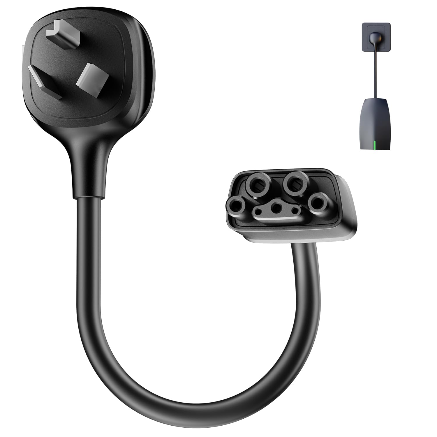 Photo 1 of FOCSPROD NEMA 10-30 Adapter for Tesla Mobile Charger Gen 2, Fast Charging 240/250V 10-30 Outlet Connector for Tesla Portable Charger Adapter Up to 24Amp (15 inch)